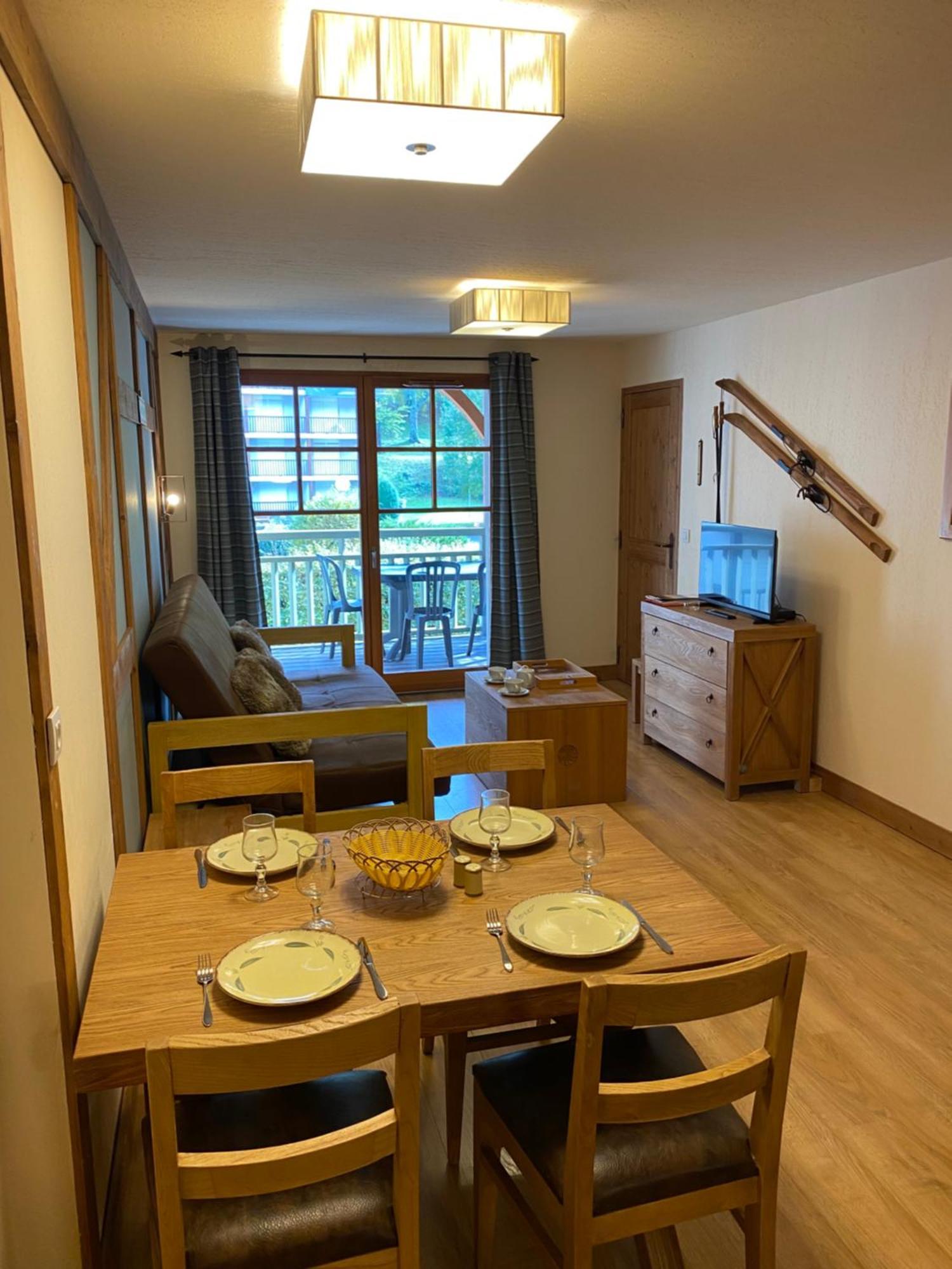 Appartement T2+Coin Nuit 6 Pers Residence De Cami Real Au Centre Du Village De Saint Lary Soulan Avec Piscine Interieure+ Sauna Et Hammam Buitenkant foto